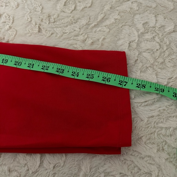 Leith Red Dress Pants Stretch Pockets Women’s Size Small - Picture 8 of 9